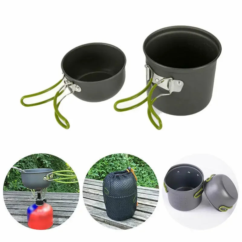 Camping Tableware Pots Kit