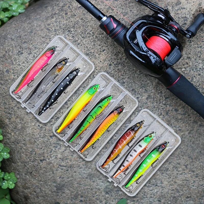 Slow Sinking Minnow Fishing Lures