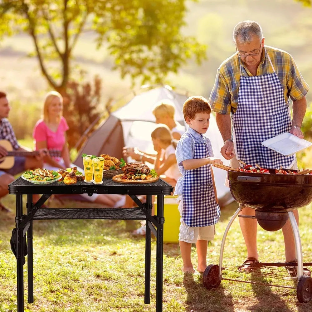 Foldable Grill Camping Table