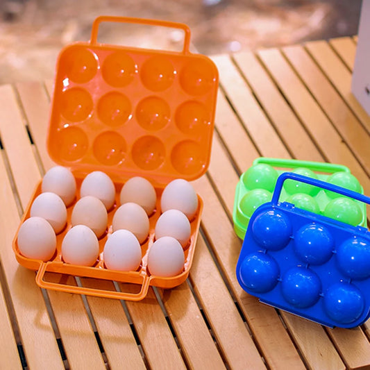 Portable Plastic Egg Storage Box