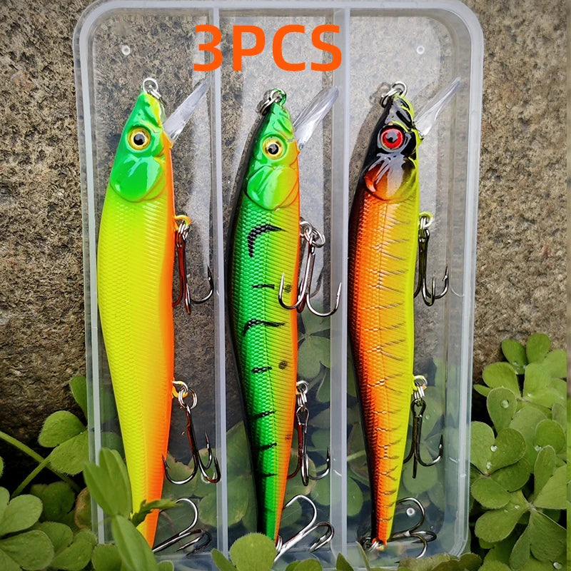 Slow Sinking Minnow Fishing Lures