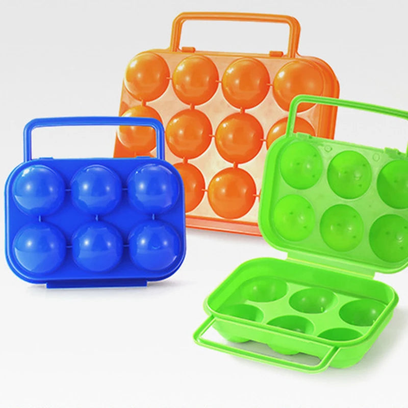 Portable Plastic Egg Storage Box