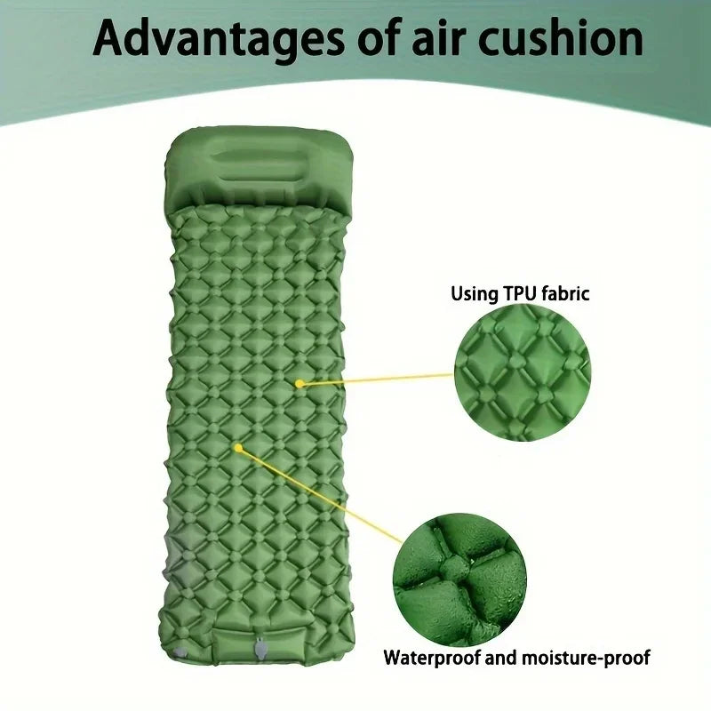 Diamond Shaped TPU Inflatable Sleeping Pad