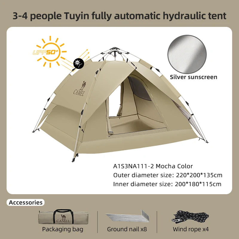 GOLDEN CAMEL 4 Person Camping Tents