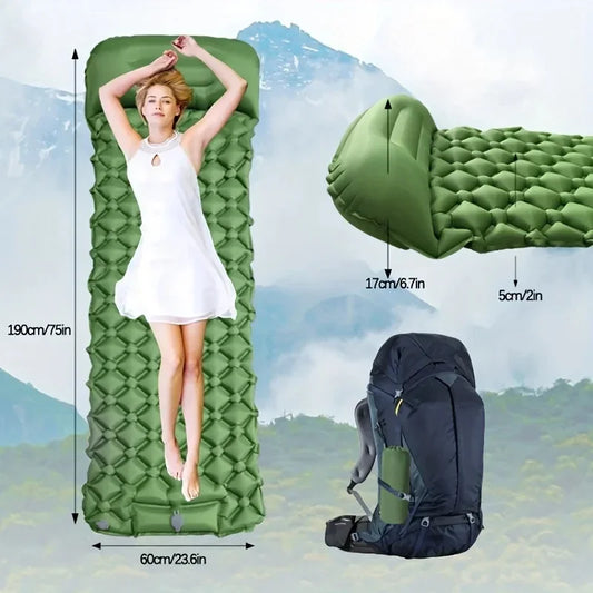 Diamond Shaped TPU Inflatable Sleeping Pad