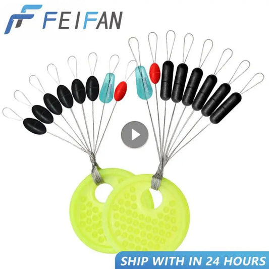 Rubber Silicon Space Bean Fishing Float